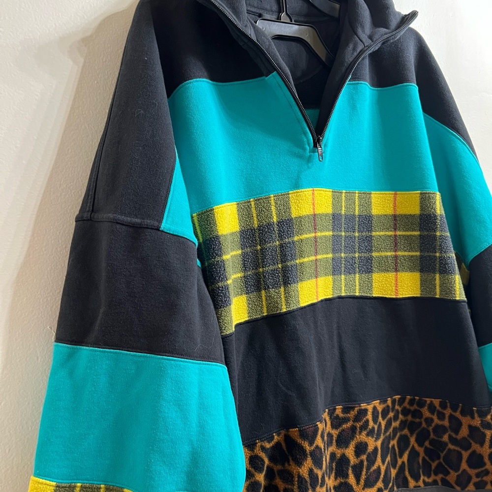 Balenciaga patchwork fleece Top - Picture 5 of 11